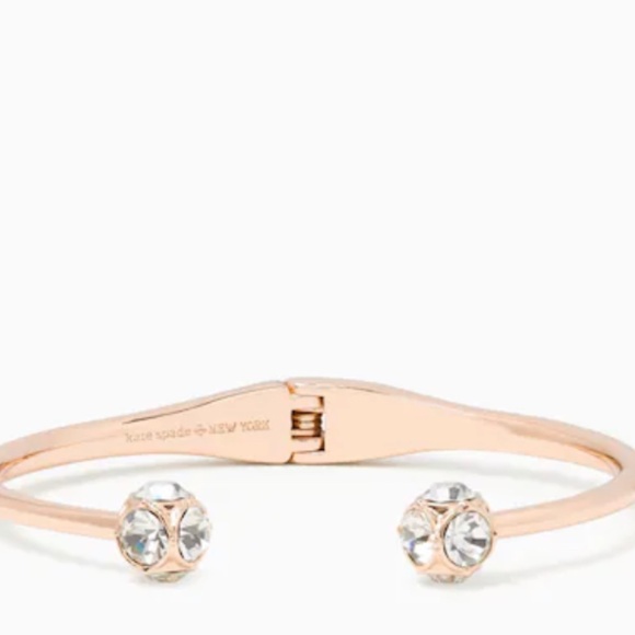 Kate Spade Rose Gold Sparkle Cuff - Picture 1 of 3